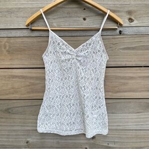 H&M Lace Camisole V-Neck Stretch Nude Size 8